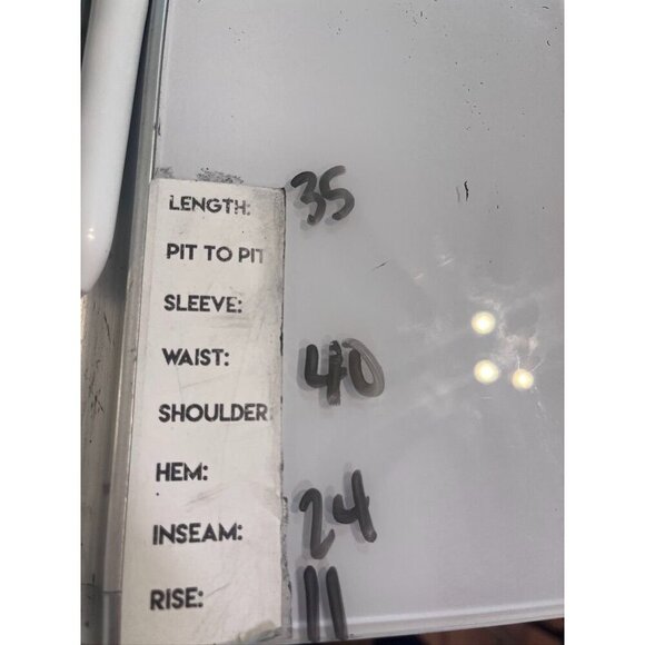 J Jill Pant Women XL Blue Polka Dot Wide Leg Retro Boho Resort Preppy Classic - Picture 8 of 12